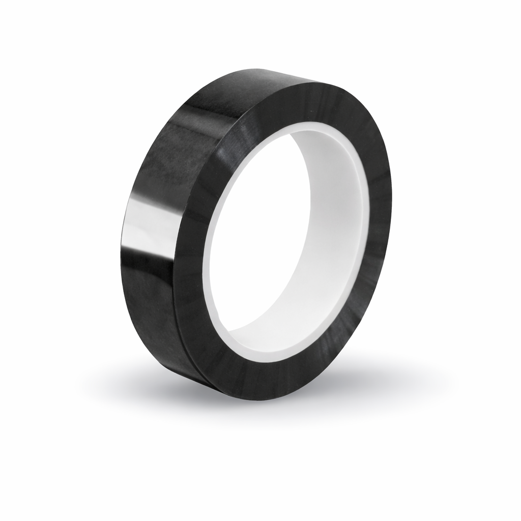 2" Black Heat Press Tape – Strong High Temp Tape for HTV Vinyl, DTF Transfers & Apparel Printing